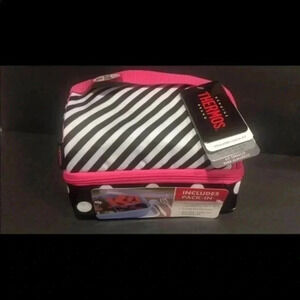 Thermos Brand new lunch‎ box with bento type box and utensils.